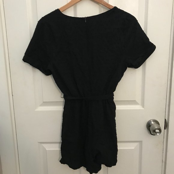 Northern Sun Romper in Black - Picture 3 of 4